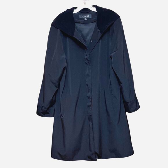 FS Limited Black Hooded Coat. M - Picture 1 of 4